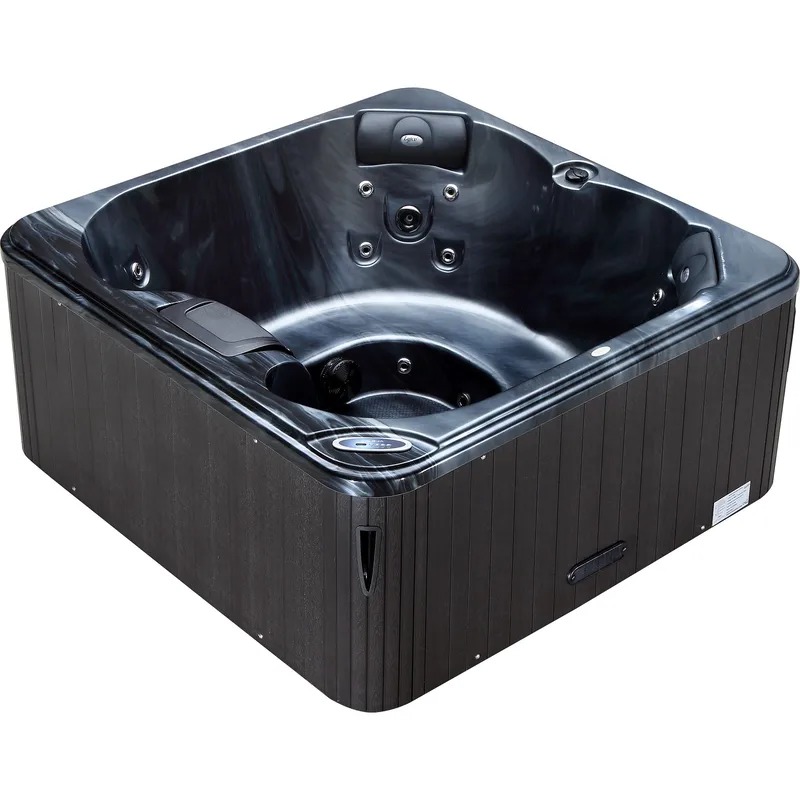 Spabad Foibe Blackline - 4 personer | Balboa VL260 | Lyfco - Trädgård & spabad - Utomhusbad - Spabad - Utespa