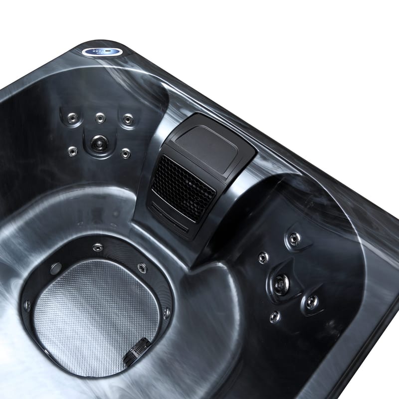 Spabad Foibe Blackline - 4 personer | Balboa VL260 | Lyfco - Trädgård & spabad - Utomhusbad - Spabad - Utespa