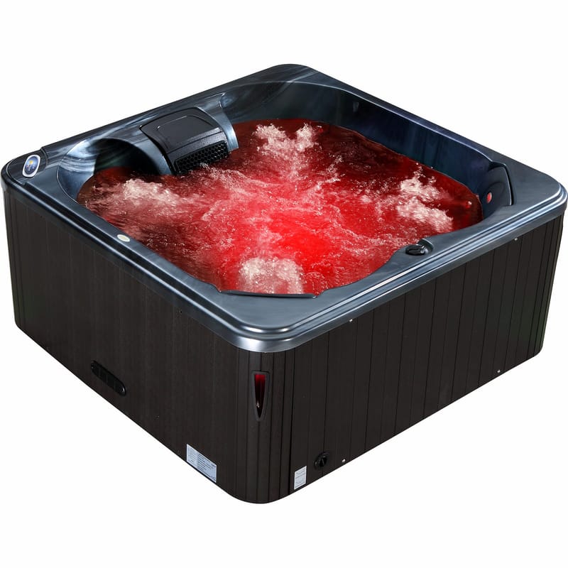 Spabad Foibe Blackline - 4 personer | Balboa VL260 | Lyfco - Trädgård & spabad - Utomhusbad - Spabad - Utespa