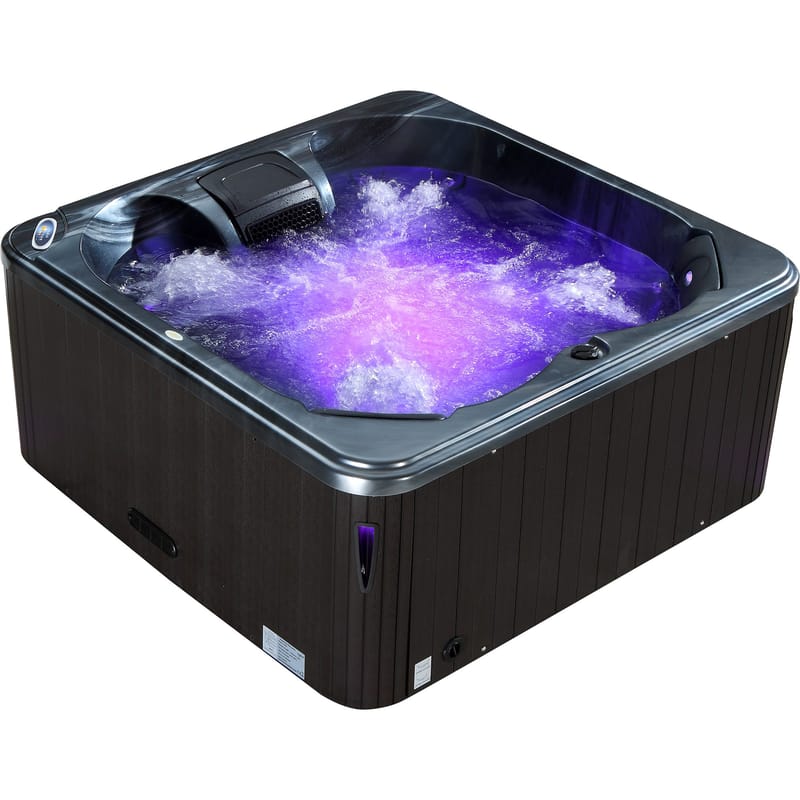 Spabad Foibe Blackline - 4 personer | Balboa VL260 | Lyfco - Trädgård & spabad - Utomhusbad - Spabad - Utespa