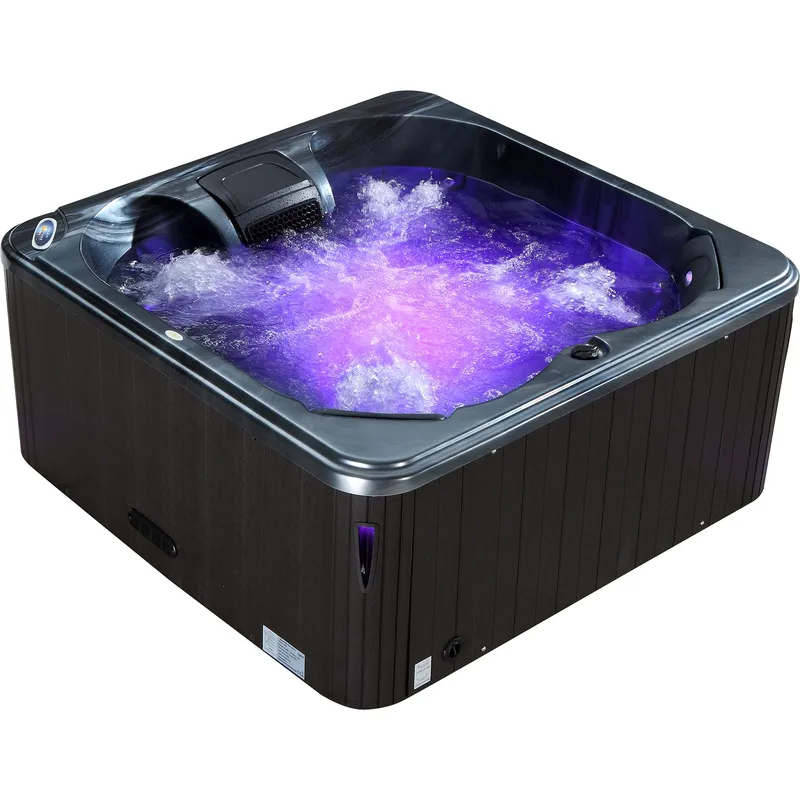 Spabad Foibe Blackline - 4 personer | Balboa VL260 | Lyfco - Trädgård & spabad - Utomhusbad - Spabad - Utespa