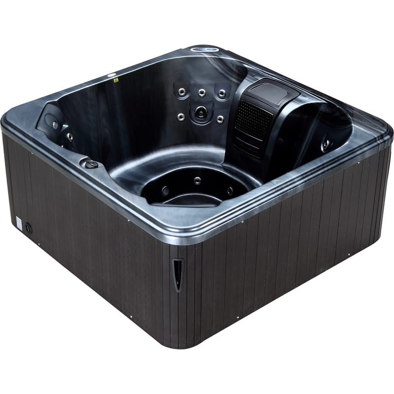 Spabad Foibe Blackline - 4 personer | Balboa VL260 | Lyfco - Trädgård & spabad - Utomhusbad - Spabad - Utespa