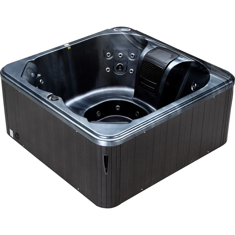 Spabad Foibe Blackline - 4 personer | Balboa VL260 | Lyfco - Trädgård & spabad - Utomhusbad - Spabad - Utespa