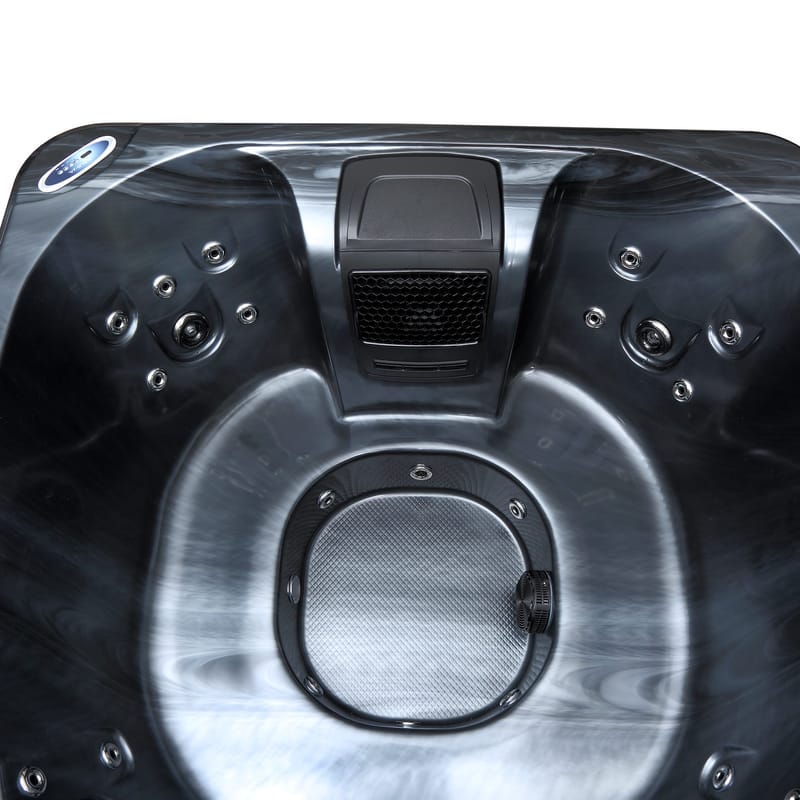 Spabad Foibe Blackline - 4 personer | Balboa VL260 | Lyfco - Trädgård & spabad - Utomhusbad - Spabad - Utespa