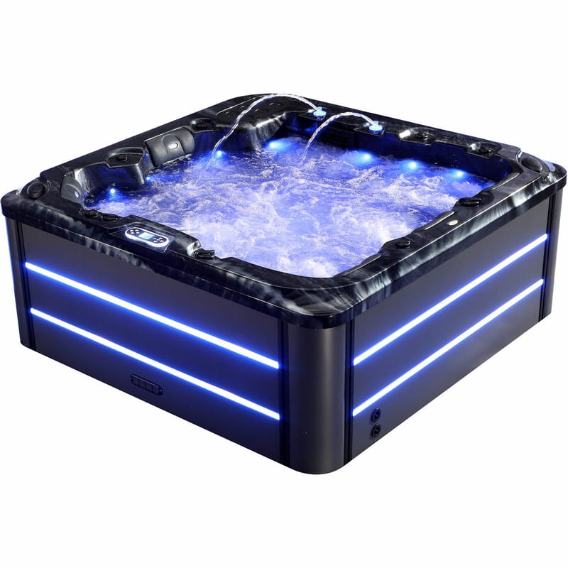 Spabad Vivid Dreams WiFi - 5-6 personer | Black edition | Lyfco - Trädgård & spabad - Utomhusbad - Spabad - Utespa