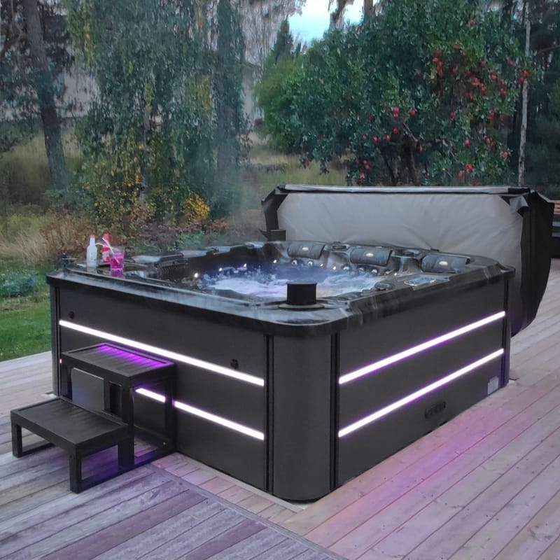 Spabad Vivid Dreams WiFi - 5-6 personer | Black edition | Lyfco - Trädgård & spabad - Utomhusbad - Spabad - Utespa