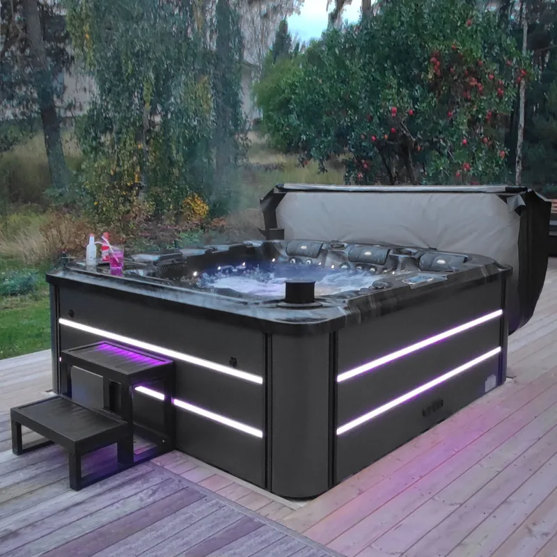 Spabad Vivid Dreams WiFi - 5-6 personer | Black edition | Lyfco - Trädgård & spabad - Utomhusbad - Spabad - Utespa