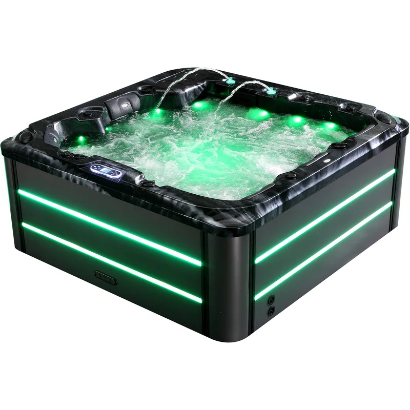 Spabad Vivid Dreams WiFi - 5-6 personer | Black edition | Lyfco - Trädgård & spabad - Utomhusbad - Spabad - Utespa