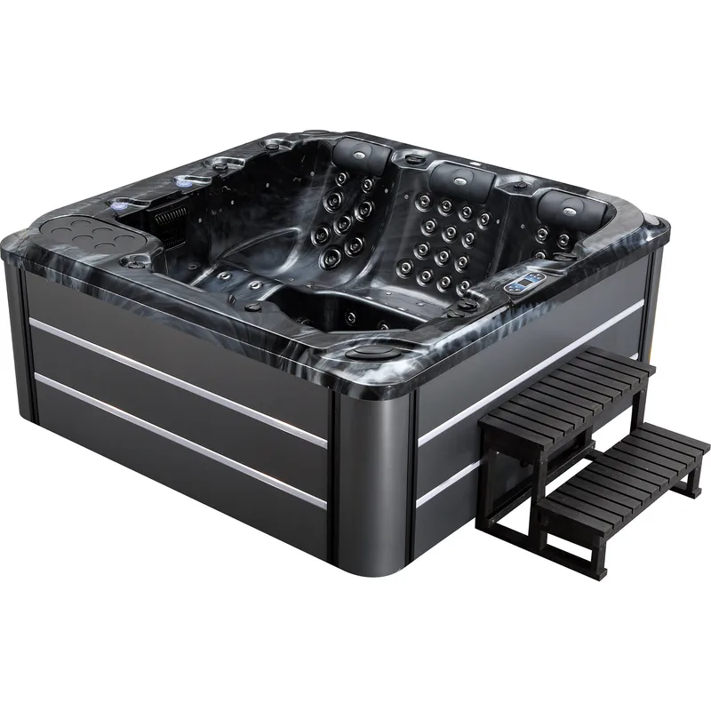 Spabad Vivid Dreams WiFi - 5-6 personer | Black edition | Lyfco - Trädgård & spabad - Utomhusbad - Spabad - Utespa
