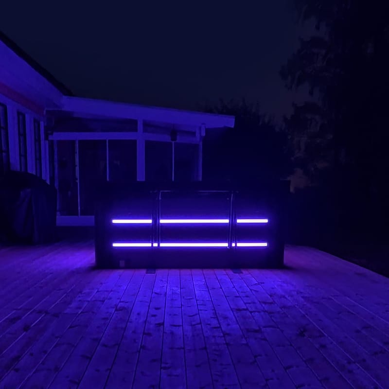 Spabad Vivid Dreams WiFi - 5-6 personer | Black edition | Lyfco - Trädgård & spabad - Utomhusbad - Spabad - Utespa