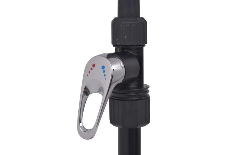 Soldusch 20 L aluminium HDPE - Svart - Trädgård & spabad - Utomhusbad - Utedusch - Utedusch soluppvärmd