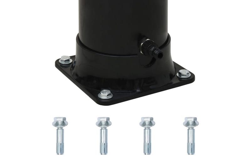 Soldusch svart 214 cm 20 L - Svart - Trädgård & spabad - Utomhusbad - Utedusch - Utedusch soluppvärmd