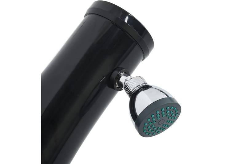 Soldusch svart 214 cm 20 L - Svart - Trädgård & spabad - Utomhusbad - Utedusch - Utedusch soluppvärmd