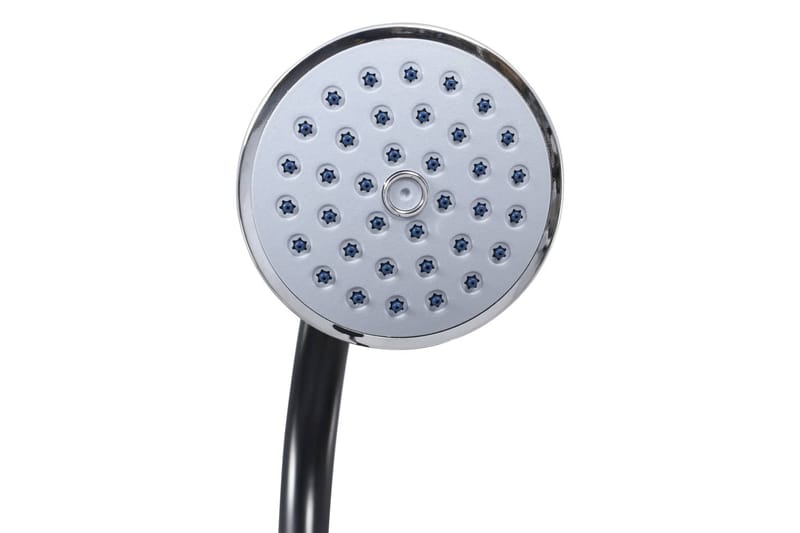Soldusch svart 215 cm 8 L - Svart - Trädgård & spabad - Utomhusbad - Utedusch - Utedusch soluppvärmd