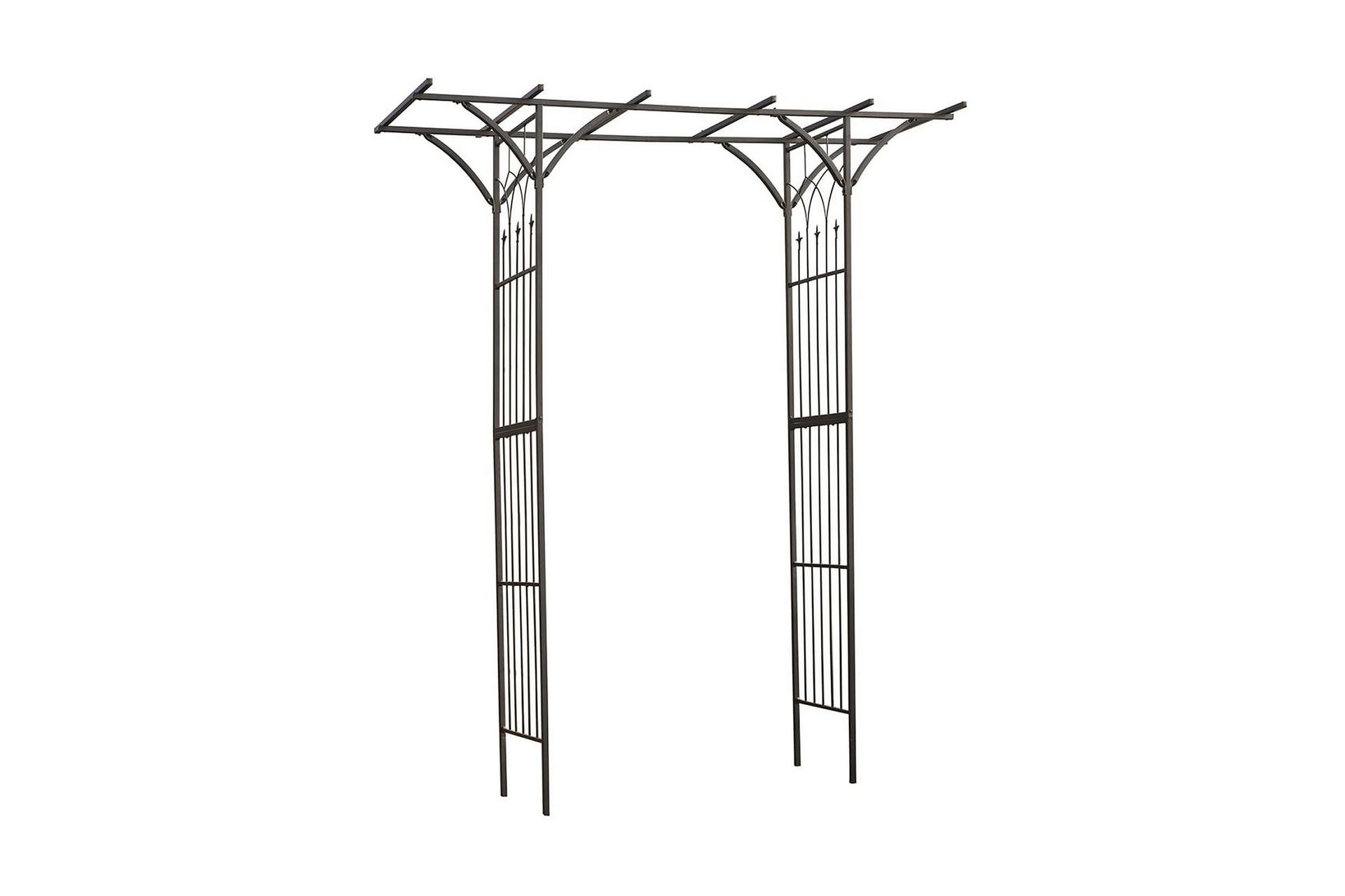 Alternativ bild 0 för Nature Nature Trädgårdsbåge, metall, 114 x 66 x 232 cm, svart