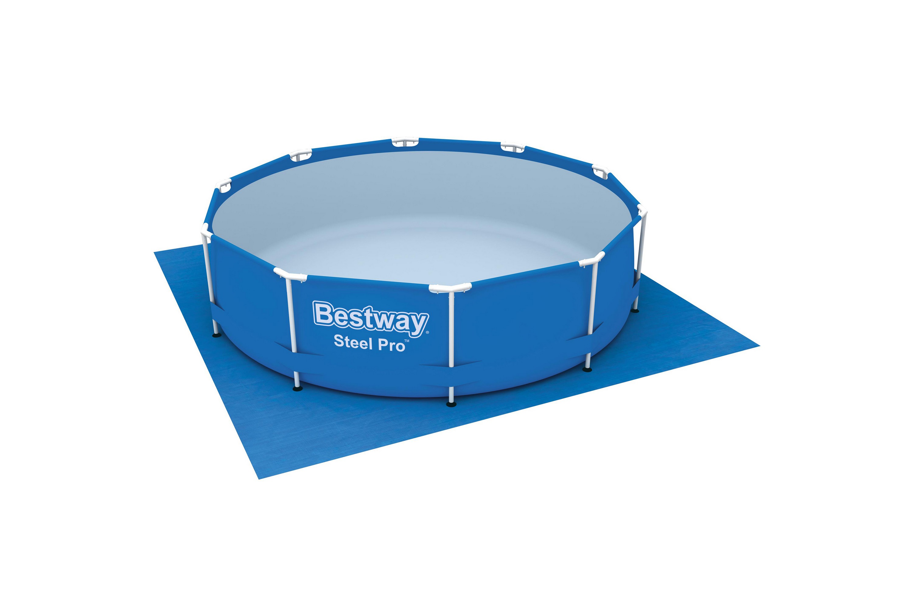 Bestway Flowclear markduk för 3,05m pool Blå - 208-1-197