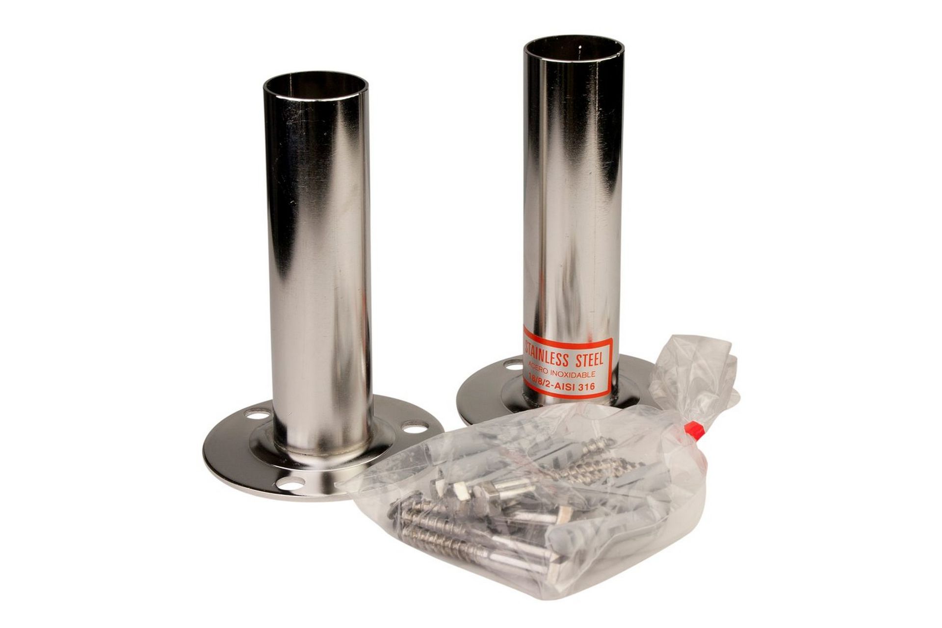 Stegfäste Planet Pool Rostfritt för Trall 1 par -