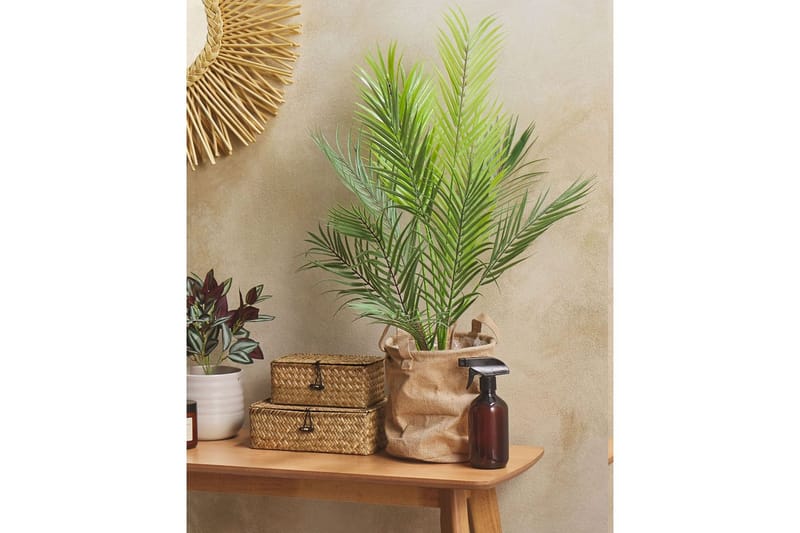 Konstgjord växt Areca Palm 10x10x83 cm - 10x10x83 cm - Utemöbler - Balkong - Balkongodling - Balkongblommor