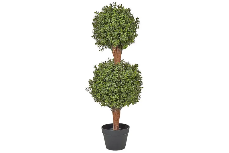 Konstgjord växt Buxus Ball Tree 38x38x92 cm, 38x38x92 cm