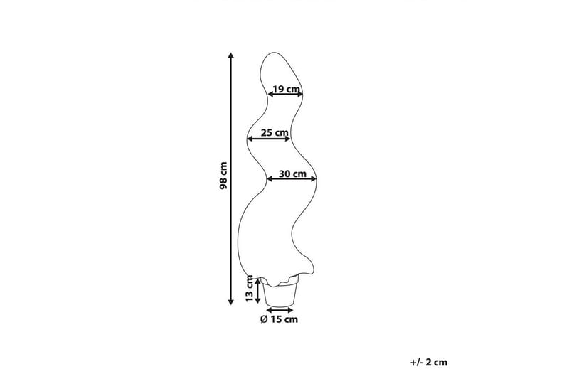 Konstgjord växt Buxus Spiral Tree 30x30x98 cm - 30x30x98 cm - Utemöbler - Balkong - Balkongodling - Balkongblommor