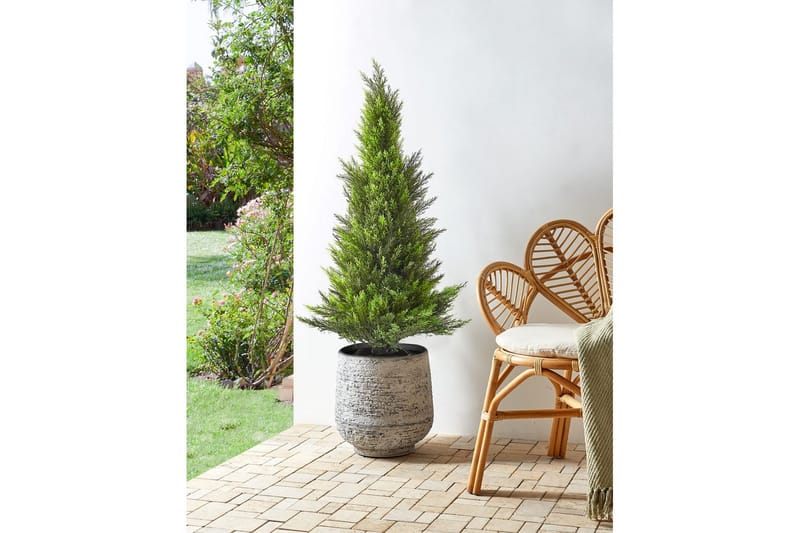Konstgjord växt Cedar Tree 40x40x120 cm - 40x40x120 cm - Utemöbler - Balkong - Balkongodling - Balkongblommor