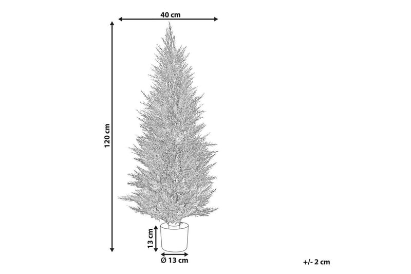 Konstgjord växt Cedar Tree 40x40x120 cm - 40x40x120 cm - Utemöbler - Balkong - Balkongodling - Balkongblommor
