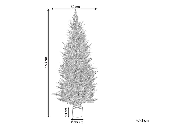 Konstgjord växt Cedar Tree 50x50x153 cm - 50x50x153 cm - Utemöbler - Balkong - Balkongodling - Balkongblommor