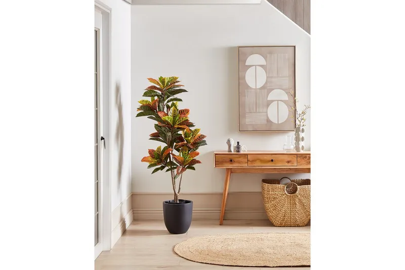 Konstgjord växt Codiaeum - Utemöbler - Balkong - Balkongodling - Balkongblommor