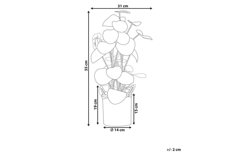 Konstgjord växt Kibeti - Utemöbler - Balkong - Balkongodling - Balkongblommor