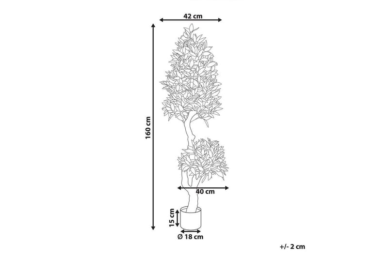 Konstgjord växt Laurele - Utemöbler - Balkong - Balkongodling - Balkongblommor