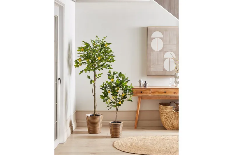 Konstgjord växt Lemon Tree 45x45x105 cm - 45x45x105 cm - Utemöbler - Balkong - Balkongodling - Balkongblommor