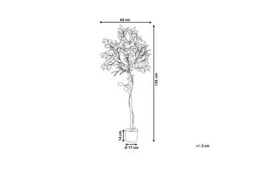 Konstgjord växt Lemon Tree 66x66x156 cm - 66x66x156 cm - Inredning - Konstgjorda växter & plastväxter