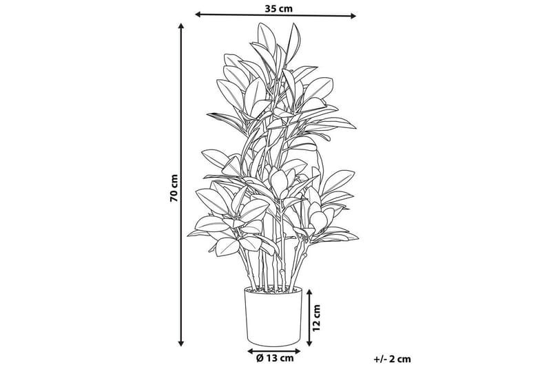 Konstgjord växt Magnolia - Utemöbler - Balkong - Balkongodling - Balkongblommor