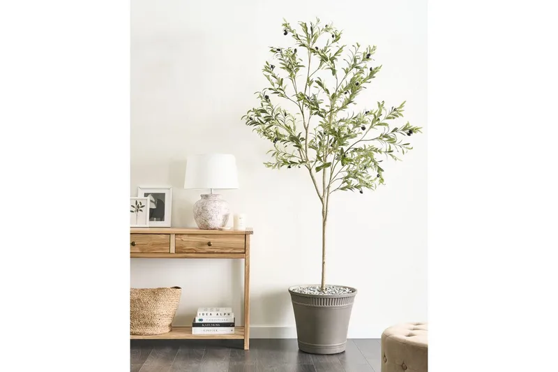 Konstgjord växt Olive Tree 75x75x178 cm - 75x75x178 cm - Utemöbler - Balkong - Balkongodling - Balkongblommor