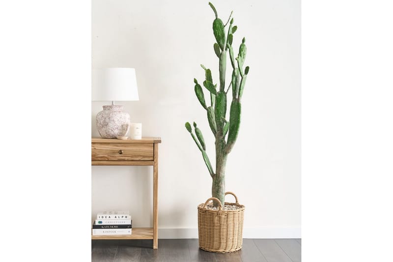 Konstgjord växt Opuntia Cactus - Utemöbler - Balkong - Balkongodling - Balkongblommor