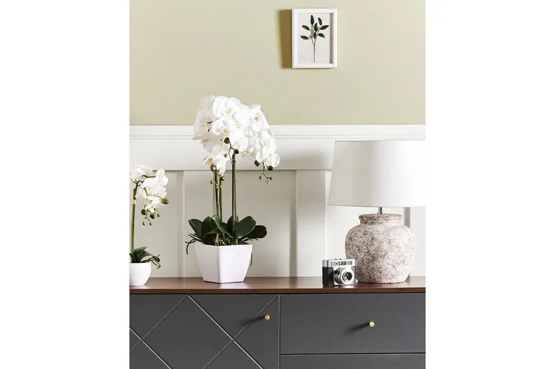 Konstgjord växt Orchid 22x22x59 cm - 22x22x59 cm - Utemöbler - Balkong - Balkongodling - Balkongblommor