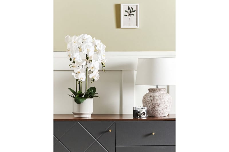 Konstgjord växt Orchid 28x28x63 cm - 28x28x63 cm - Utemöbler - Balkong - Balkongodling - Balkongblommor