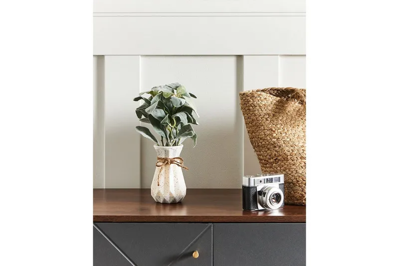 Konstgjord växt Peperomia Argyreia - Utemöbler - Balkong - Balkongodling - Balkongblommor