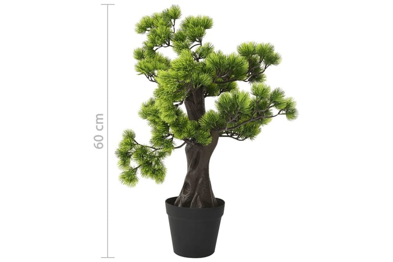 Konstgjort bonsaiträd i kruka 60 cm grön - Grön - Utemöbler - Balkong - Balkongodling - Balkongblommor