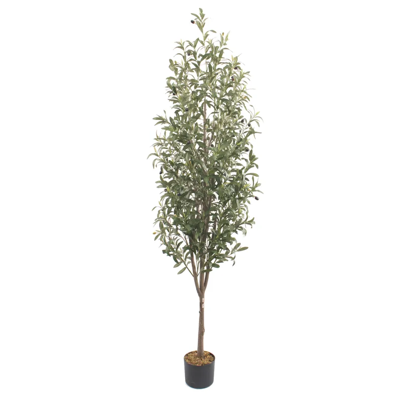 Konstgjort plastolivträd 190 cm | Underhållsfritt med realistiska blad, undefined
