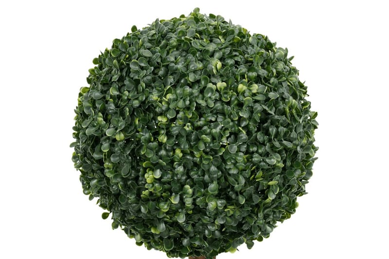 Konstväxt buxbom bollformad med kruka 119 cm grön - Grön - Balkongblommor - Konstgjorda växter & plastväxter