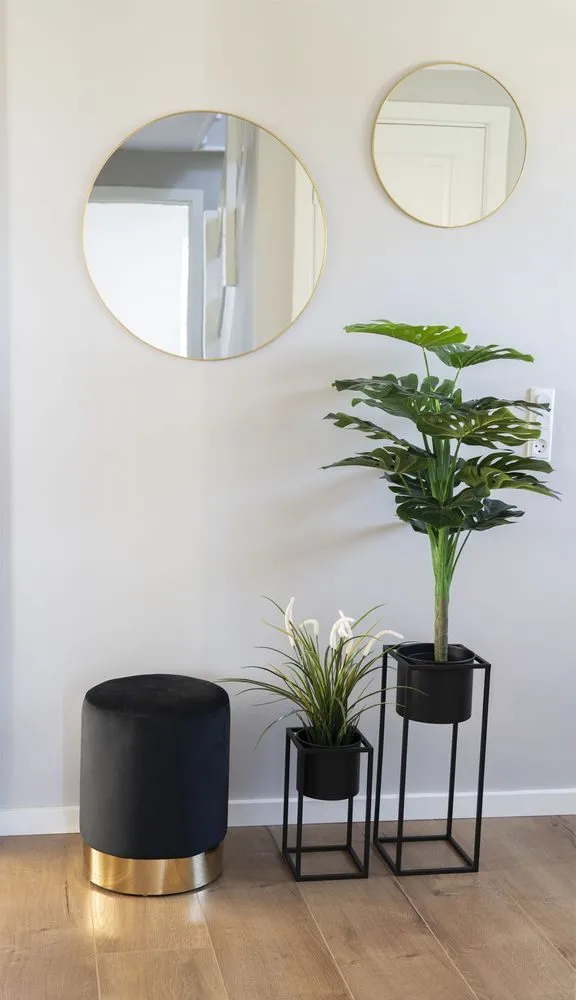 Monstera konstblomma - 90 cm - grön - Utemöbler - Balkong - Balkongodling - Balkongblommor