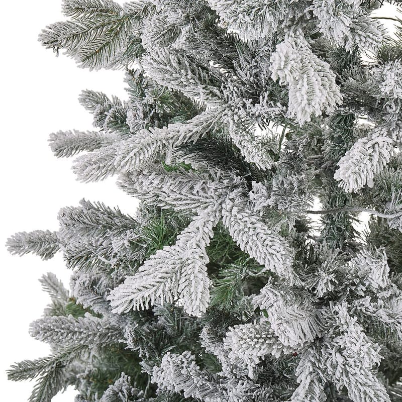 Tatlow Snöig Plastgran 180 cm med Belysning - Grön/Vit - Inredning - Julpynt & helgdekoration - Julpynt & juldekoration - Plastgran