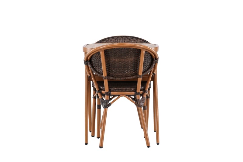 Abrantes Balkonggrupp 2-sits - Brun - Utemöbler - Balkong - Balkongmöbler - Balkonggrupp & balkongset