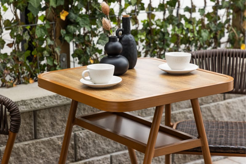 Amadora Balkonggrupp 2-sits - Brun - Utemöbler - Balkong - Balkongmöbler - Balkonggrupp & balkongset