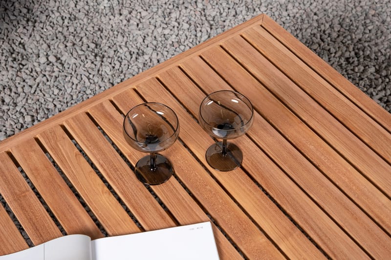 Amlan Soffbord 70x110 cm Nature - Venture Home - Loungebord & soffbord utomhus - Balkongbord