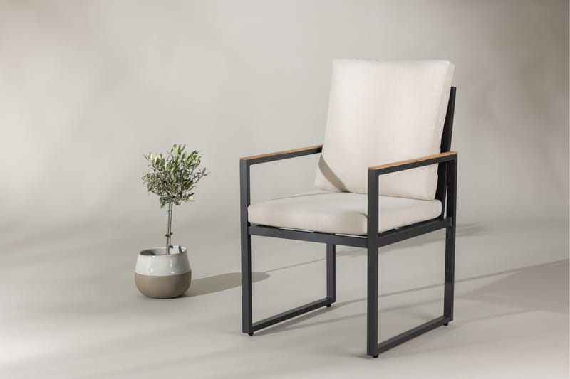 Aspvik Matstol Svart - Venture Home - Utemöbler - Balkong - Balkongmöbler - Balkongstol