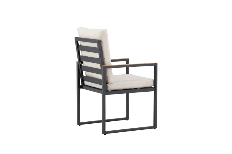 Aspvik Matstol Svart - Venture Home - Utemöbler - Balkong - Balkongmöbler - Balkongstol