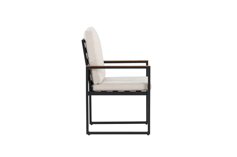 Aspvik Matstol Svart - Venture Home - Utemöbler - Balkong - Balkongmöbler - Balkongstol