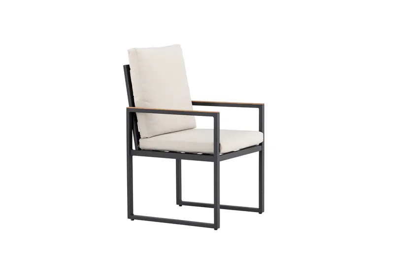 Aspvik Matstol Svart - Venture Home - Utemöbler - Balkong - Balkongmöbler - Balkongstol